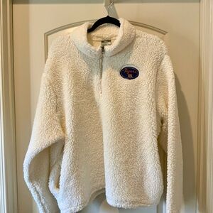 Knights Apparel Cream Sherpa Auburn Women’s Pullover